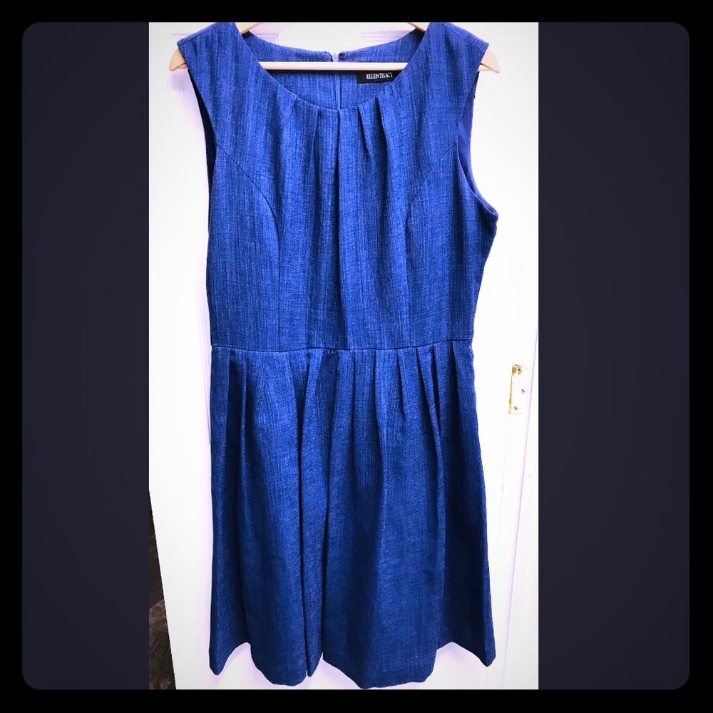 “Jean looking like” sleeveless dress
